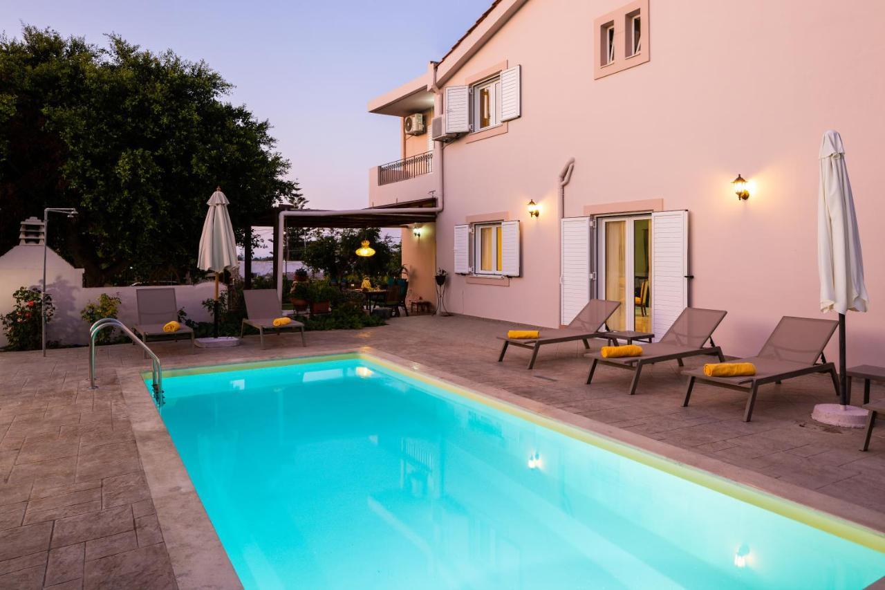 Carpe Diem-Luxury Villa With Private Pool Agia Paraskevi  Экстерьер фото