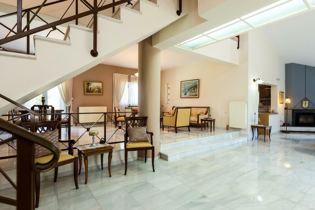 Carpe Diem-Luxury Villa With Private Pool Agia Paraskevi  Экстерьер фото