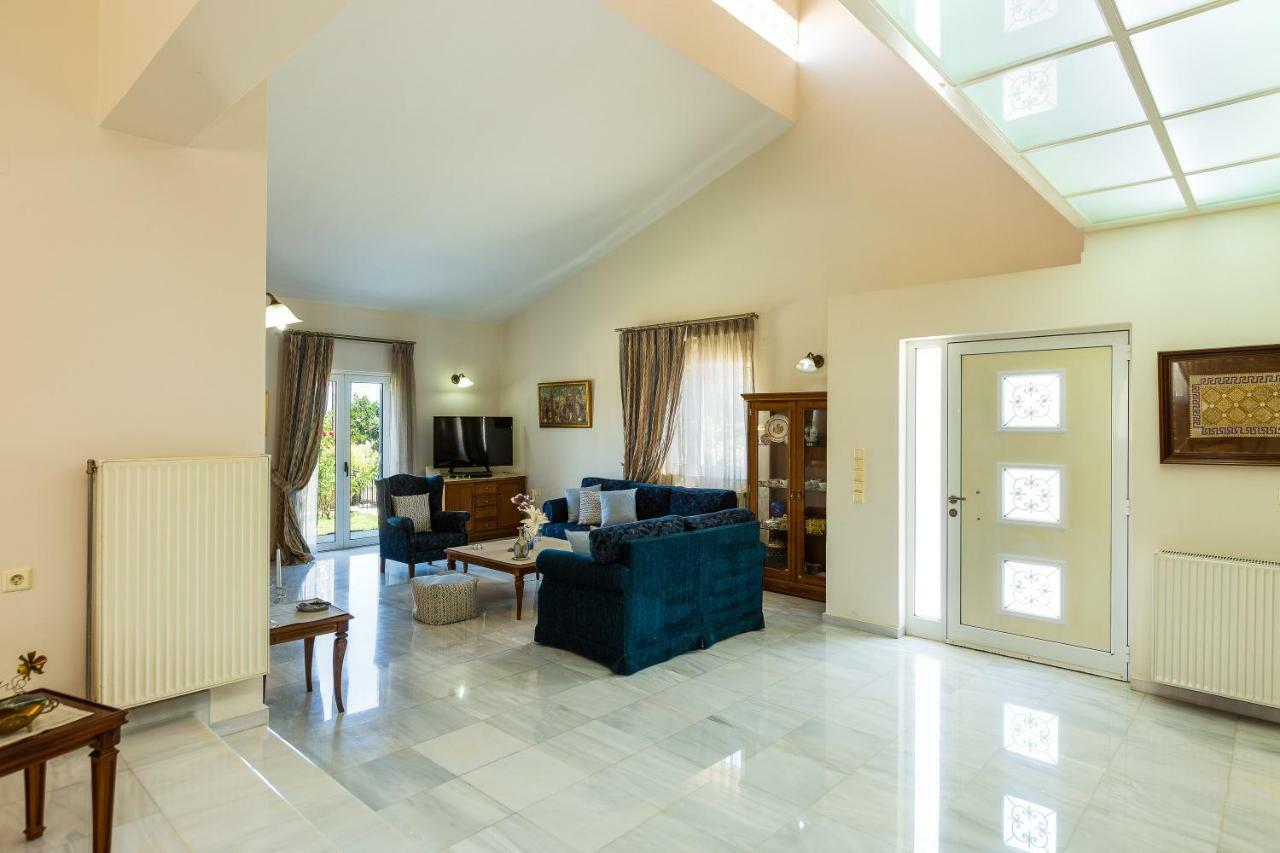 Carpe Diem-Luxury Villa With Private Pool Agia Paraskevi  Экстерьер фото