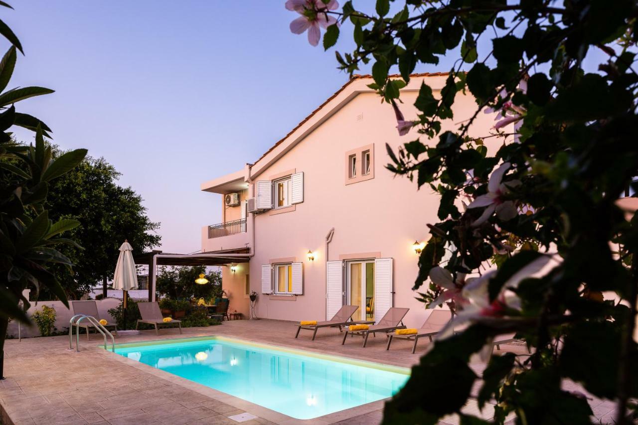 Carpe Diem-Luxury Villa With Private Pool Agia Paraskevi  Экстерьер фото