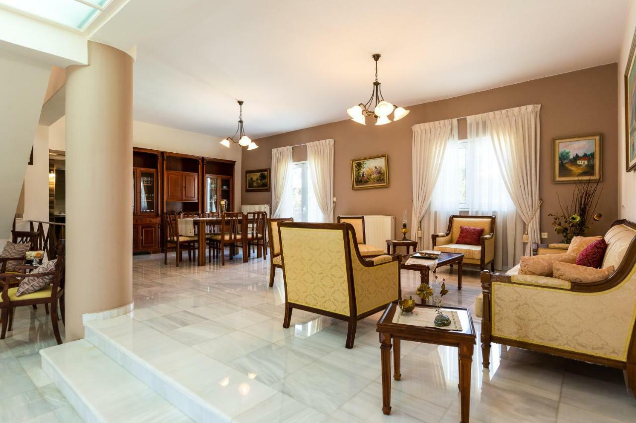 Carpe Diem-Luxury Villa With Private Pool Agia Paraskevi  Экстерьер фото