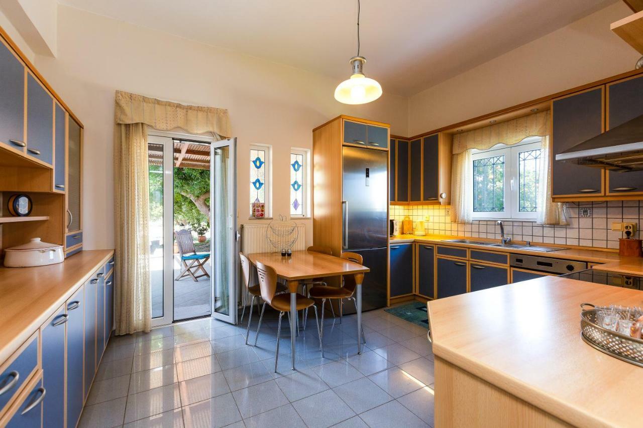 Carpe Diem-Luxury Villa With Private Pool Agia Paraskevi  Экстерьер фото