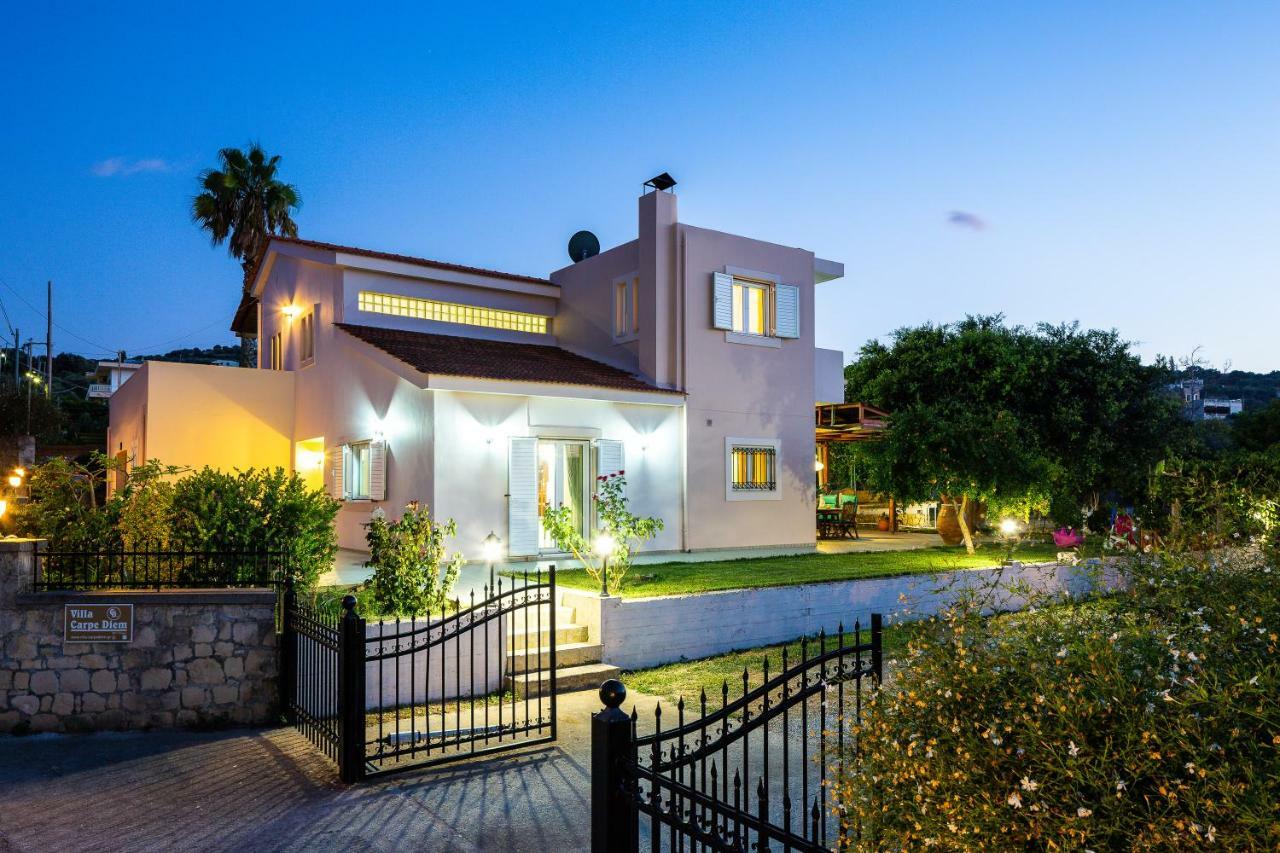 Carpe Diem-Luxury Villa With Private Pool Agia Paraskevi  Экстерьер фото