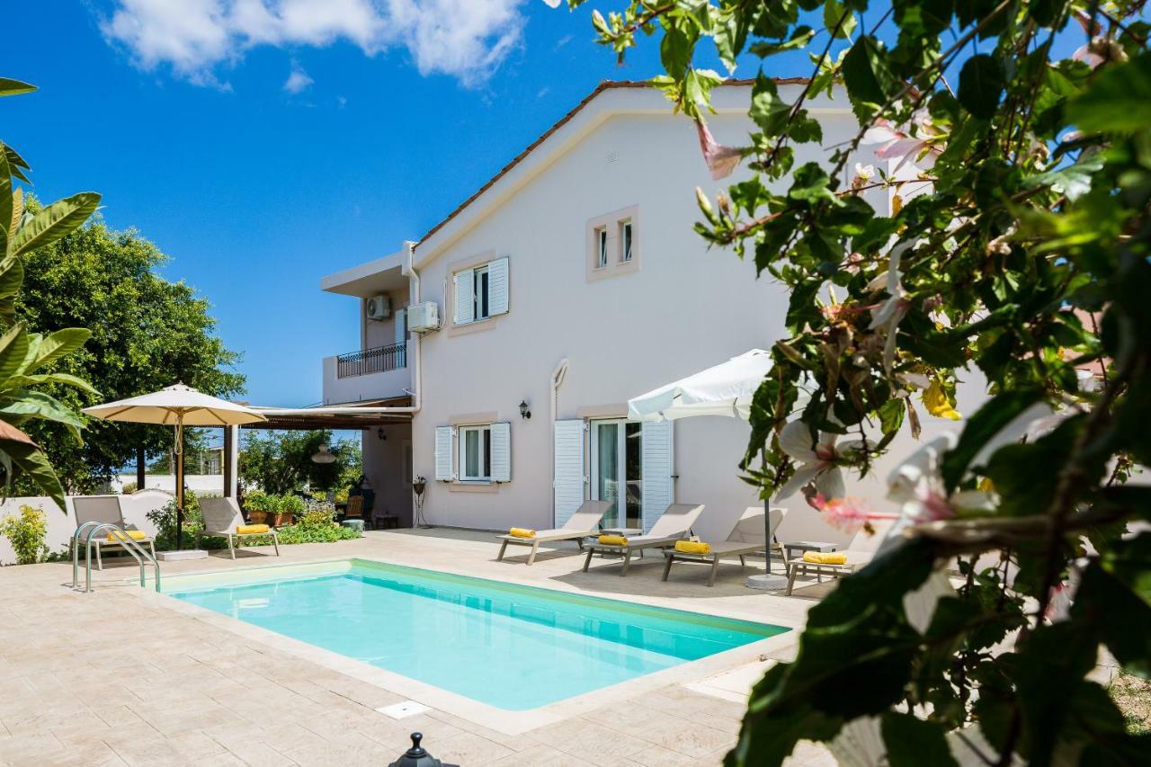 Carpe Diem-Luxury Villa With Private Pool Agia Paraskevi  Экстерьер фото